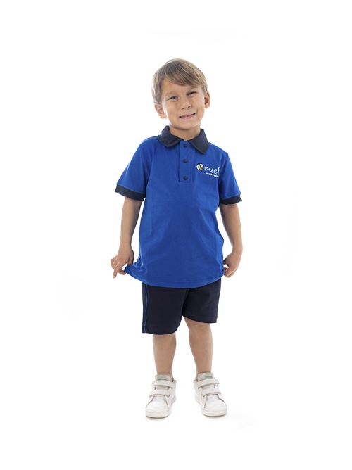 POLO MEZZE MANICHE MIELE INFANZIA IL CAPITANO SCUOLA | 7920ROYAL/BLU